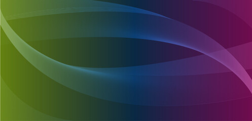 Gradient Wave Abstract Background