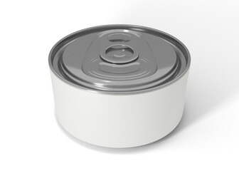 Cat Food Can Mockup