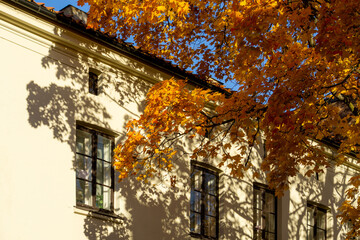 Sunny Autumn Day in Oslo, Norway