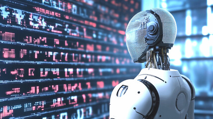 Neural networks working through image recognition, AI analyzing each pixel for pattern recognition