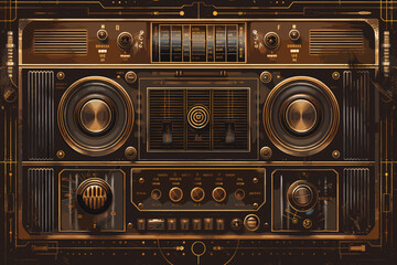 Fototapeta premium Vintage Retro Film Overlay with Grain, Dust, and Light Leaks for Nostalgic Effects