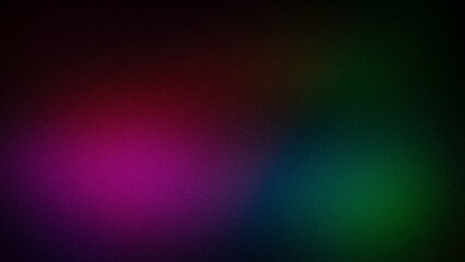 Abstract 4K gradient with vibrant transitions of green, pink, and red hues, featuring a grainy texture ideal for wallpapers, banners, and creative backgrounds