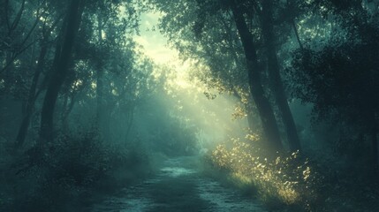 Fototapeta premium rays of light