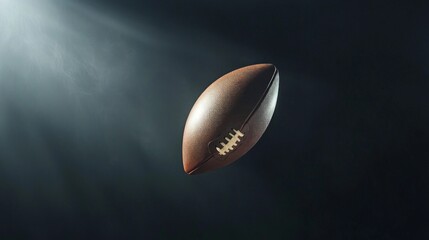 Intense American Football Highlight - Dramatic Toss in Cinematic Light