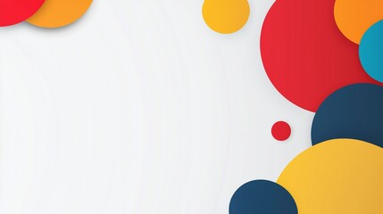 Minimalist geometric composition, abstract geometric shapes, white background, primary colors, illustration. Space for text or content.
For business, card, banner, marketing, advertising, design.