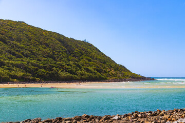 Tallebudgera creek in the Gold Coast, Queensland, Australia