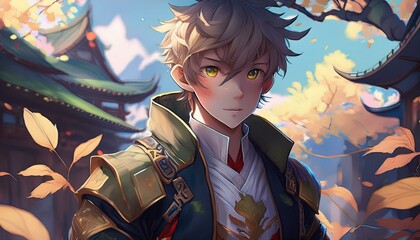 Fototapeta premium manga anime character