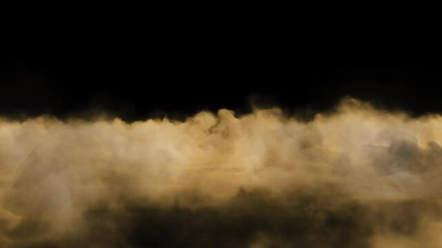 4k dust blowing on ground towards camera