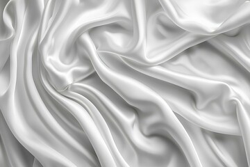 Obraz premium A close up view of a white fabric