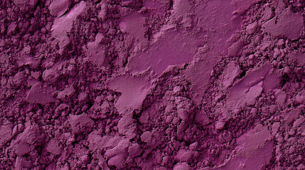 Fototapeta premium a close-up, top-down view of dried plum powder, featuring a deep purple-brown color with a fine, powdery surface