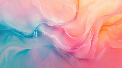 Obraz premium pink, teal, coral website background in pastel colors 