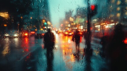 Naklejka premium time lapse of traffic