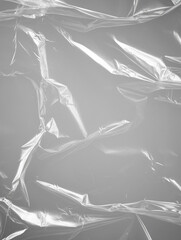 Abstract Plastic Wrap Texture, Transparent Design Element Overlay Effect. Png