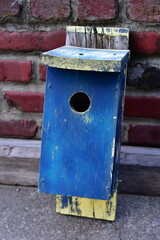 Blue Birdhouse
