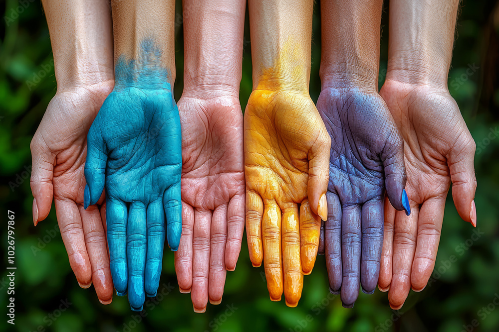 Poster an organization creating a hybrid work policy that supports diverse working styles, ensuring inclusi