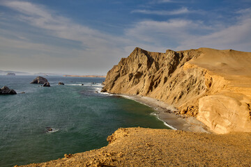 The Paracas National Reserve is a vast protected area that encompasses both land and sea. It is famous for its otherworldly desert landscapes, rugged cliffs, and unique geological formations