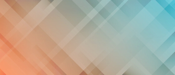 Vector Orange And Blue Abstract Background For Wallpaper, Banner, Presentation