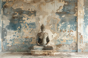 Hindu God Vishnu, Generative AI