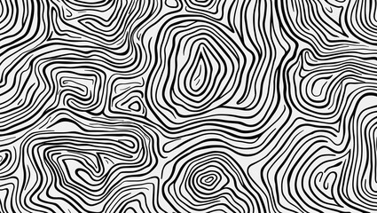  black and white abstract pattern with a topographic map style.