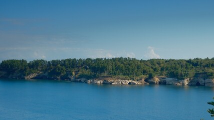 view from the sea　Tojinbo Quasi-National Park