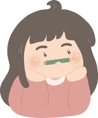 Obraz premium 지루해