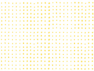 黄色　水彩　手描き　ドット　背景