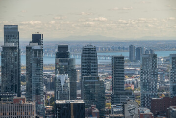 La ville de Montreal au Quebec Canada
