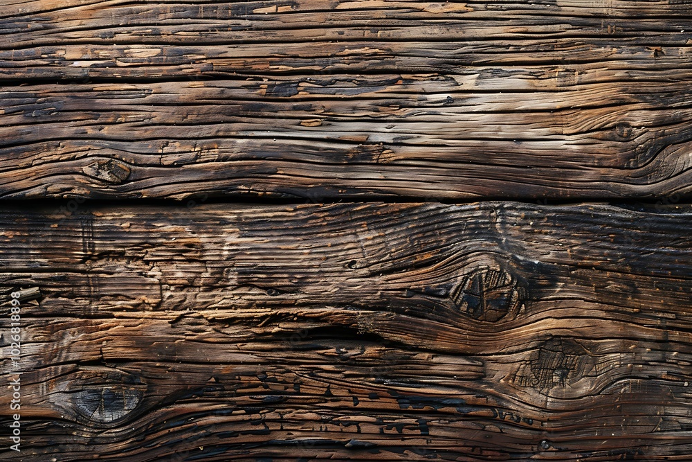Poster old wood texture with natural patterns. abstract background and texture for design.