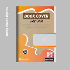 Book cover product design template