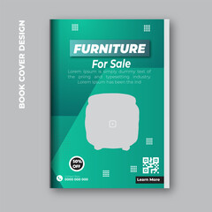 Book cover product design template