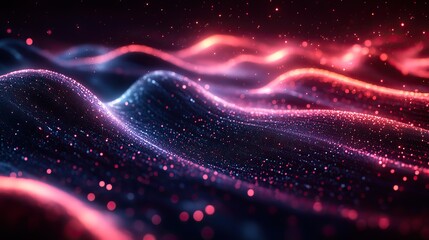 Fototapeta premium A background filled with wide dendrograms and curved lines, depicting data related to science and technology.