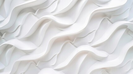Fototapeta premium Abstract Wide White Natural Pattern - a captivating and modern visual. The wide natural pattern creates a clean and elegant scene.