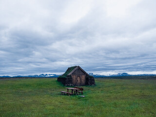 Old Viking Church in East Iceland