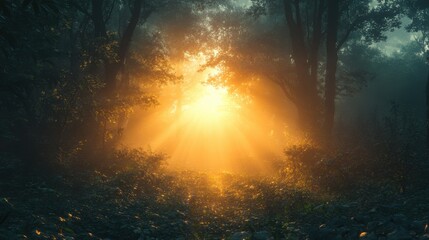 Obraz premium sun in the sky