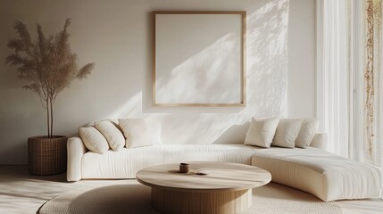 A modern apartment living room