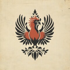 Majestic Rooster Emblem 