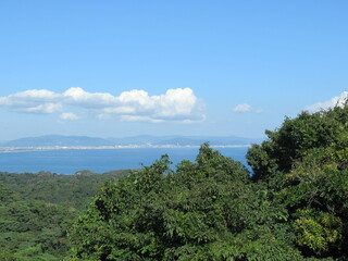 Obraz premium 大高森からの太平洋