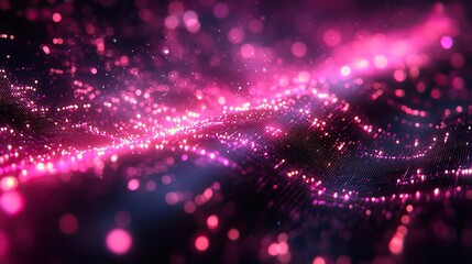 A futuristic background with purple technology patterns, showcasing AI-generated visuals for a high-tech aesthetic.