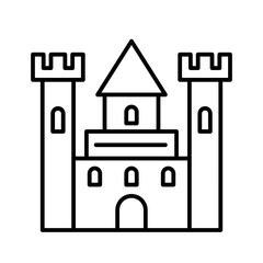 castle Halloween  Icon