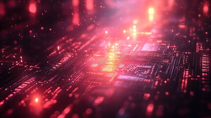 A high-tech background, featuring modern design elements, serves as an abstract yet sophisticated backdrop for technology-themed visuals.