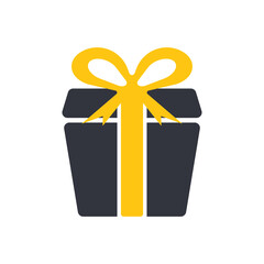 Gift Box Logo Template Icon