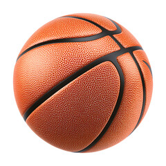 Obraz premium Basketball isolated on transparent background. PNG 