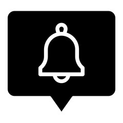 chat with bell notification icon