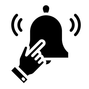 Subscribe bell icon. ponter click the notification bell icon. Subscribe button, bell notification symbol.