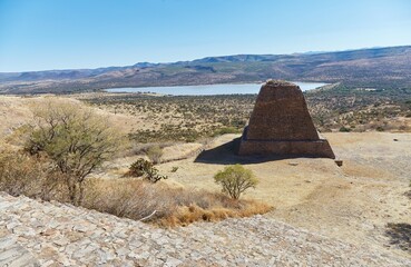 The mysterious ruins of La Quemada in Zacatecas, Mexico