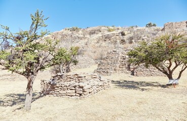 The mysterious ruins of La Quemada in Zacatecas, Mexico