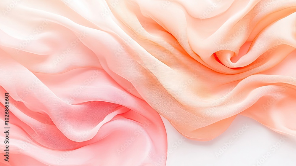 Poster soft pastel peach and rose pink abstract texture for artistic use generative ai