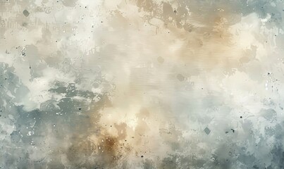 Obraz premium Abstract background with a soft, faded, and textured pattern in shades of gray, brown, and white.