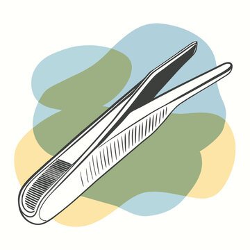 recommend clip art: Tweezer vector