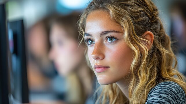 Engineers conduct research in a computer science lab, exploring new technologies and innovations in their field.